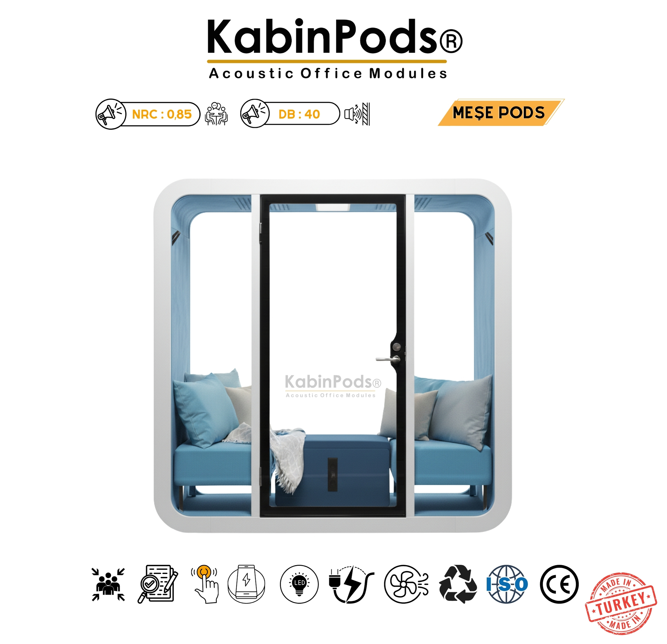 Ofis Kabini 5 - Profesyonel Ses İzolasyonlu Ofis Kabini Modelleri ve Çözümleri